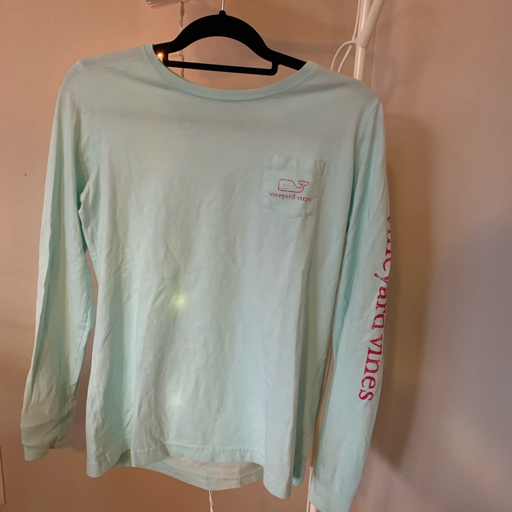Vineyard Vines Long Sleeve Logo Tee